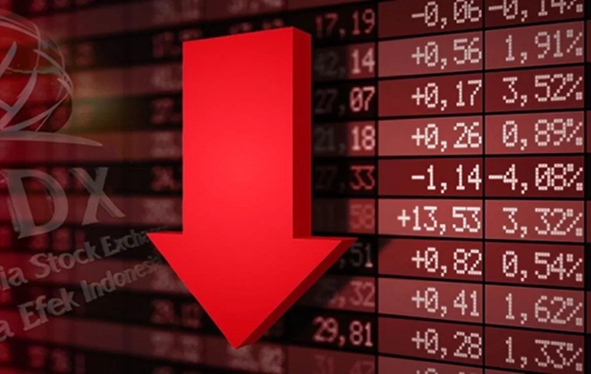 Pagi Ini IHSG Kembali Masuk Zona Merah, Hampir Semua Sektor Kebakaran