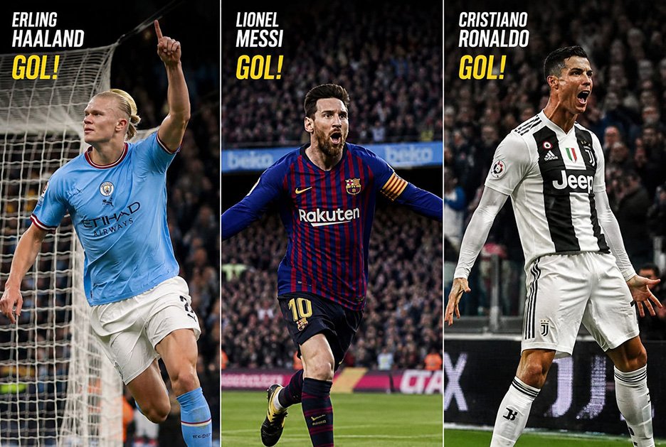 Erling Haaland Cetak Rekor Tercepat 60 Gol di Liga Champions, Singkirkan Messi dan Ronaldo