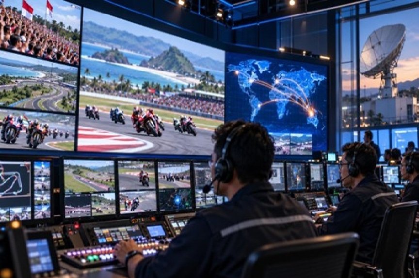 Di Balik Moto GP Mandalika yang Mendunia, Ada Dukungan Teknologi Ini 