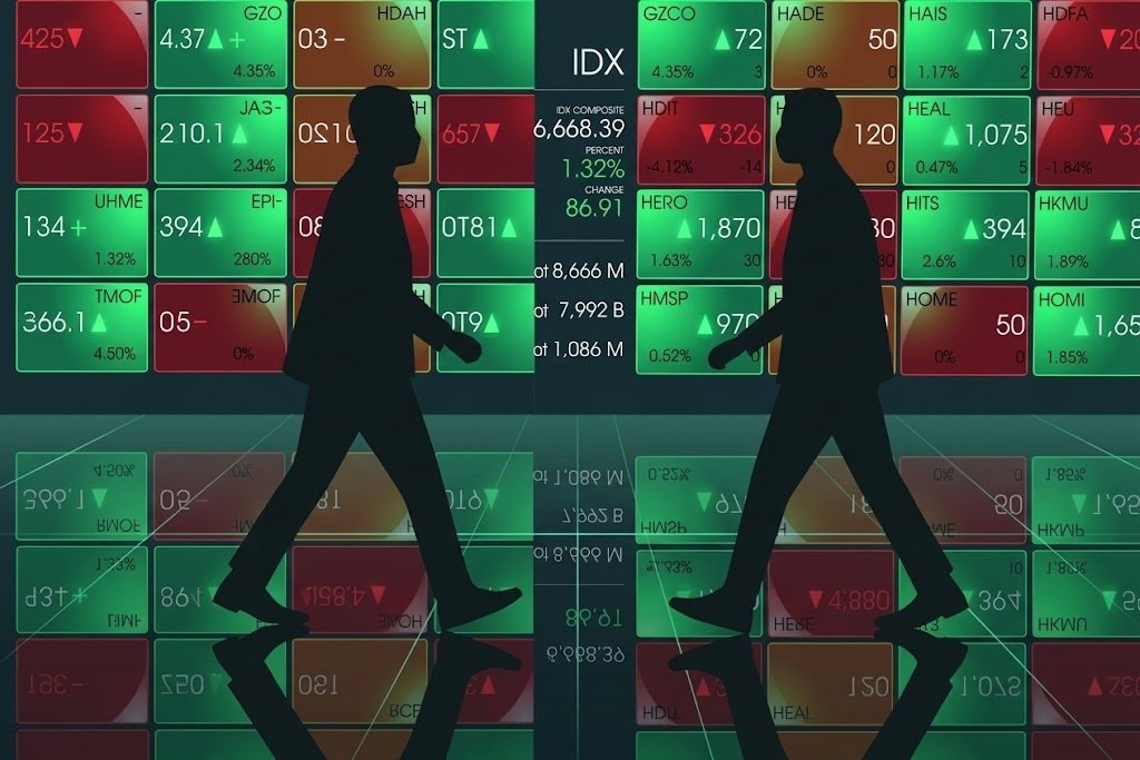 Dipengaruhi FOMO, IHSG Menghijau di Pagi Ini 